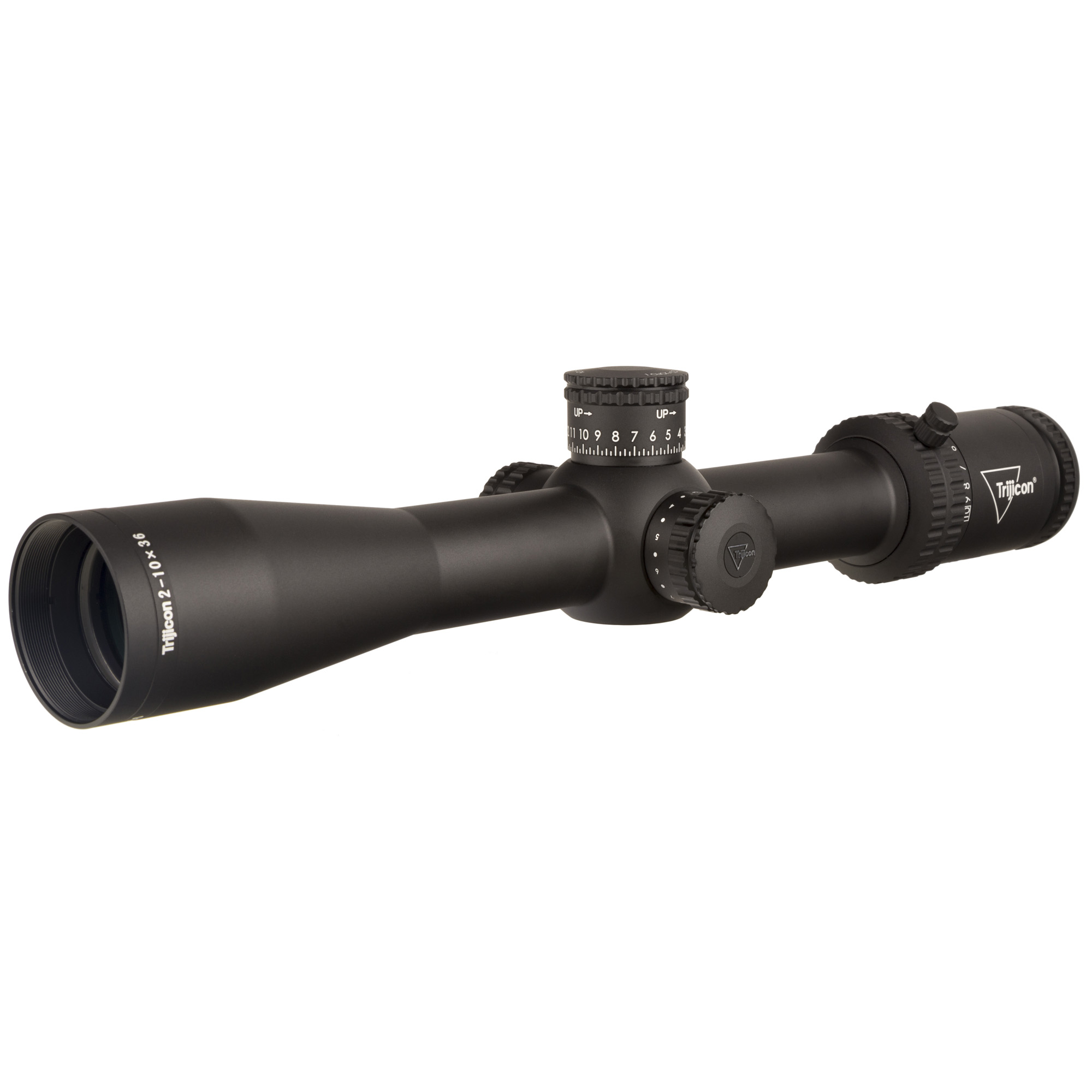 Trijicon 2900037 Credo Matte Black 2-10x36mm 30mm Tube LED Illuminated Red MOA Precision Tree Reticle
