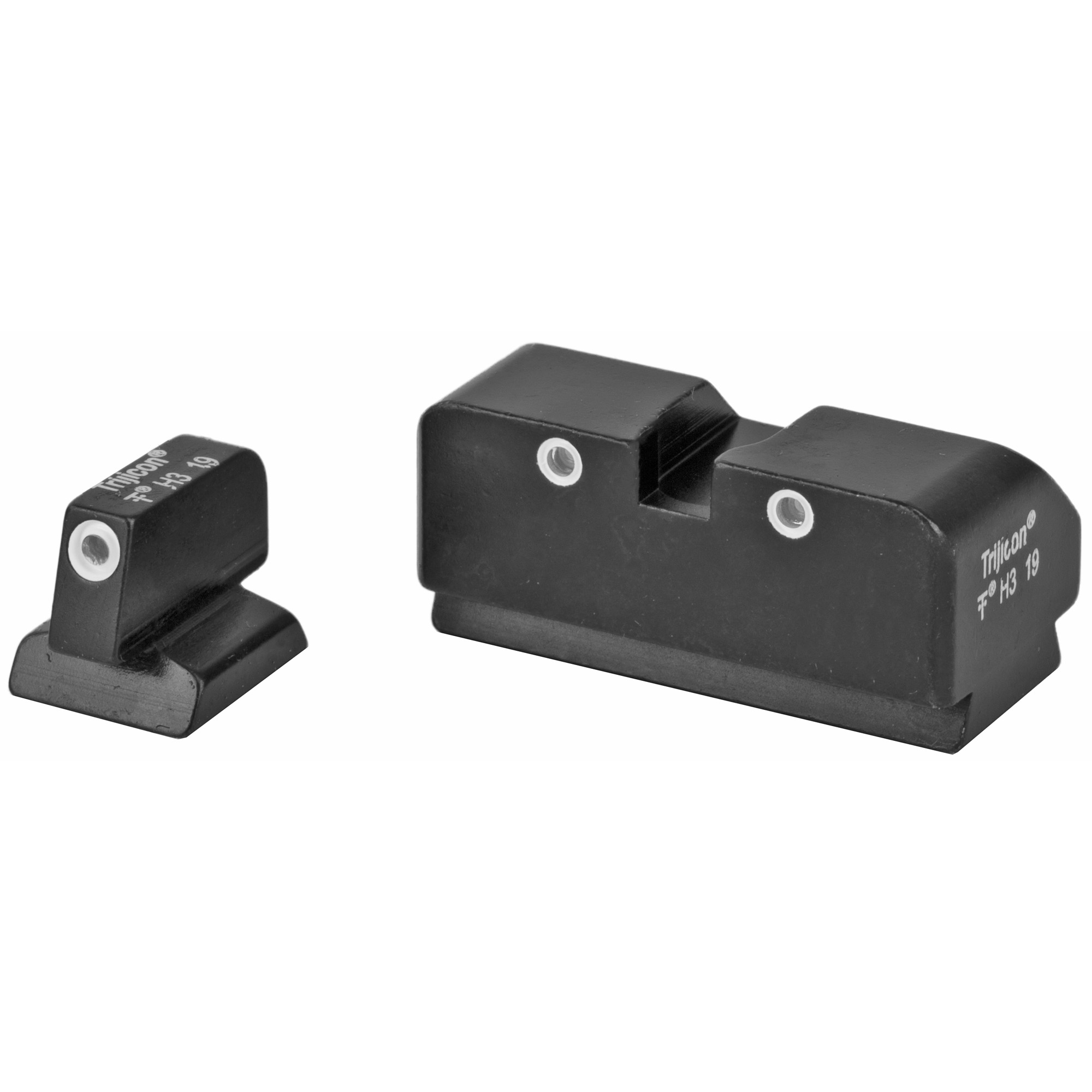 Trijicon 600188 Bright & Tough Night Sights Green/Tritium White Outline Front Sight-Green/Tritium White Outline Rear Sight Desert Eagle
