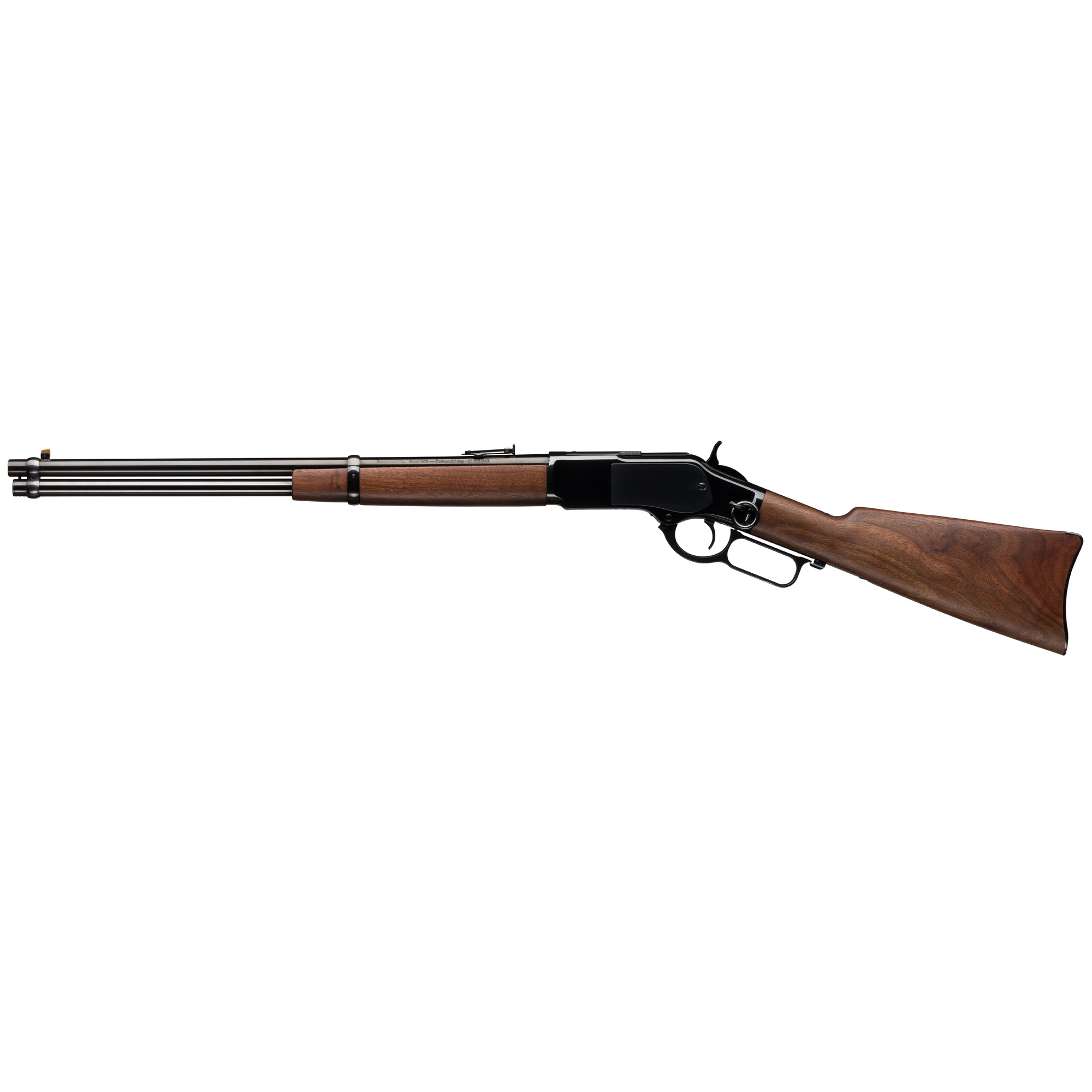 Winchester Repeating Arms 534255140 Model 1873 Carbine Full Size 44-40 Win 10+1 20” Brushed Polish Blued Sporter Barrel, Brushed Polish Blued Steel Receiver, Black Walnut Straight Grip Stock