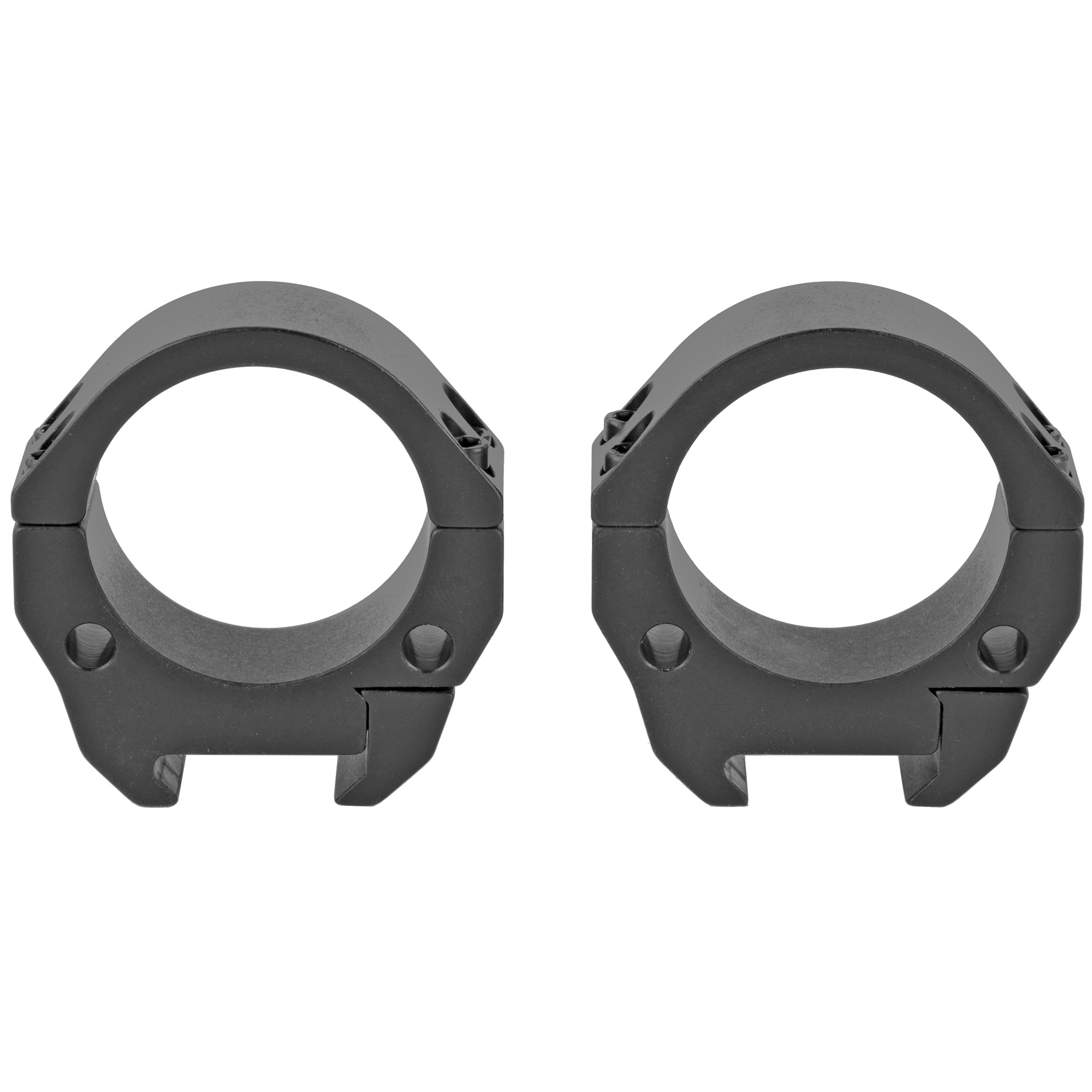 Talley TMS34L Modern Sporting Scope Ring Set For MSR Picatinny Rail Low 34mm Tube Black Anodized Aluminum