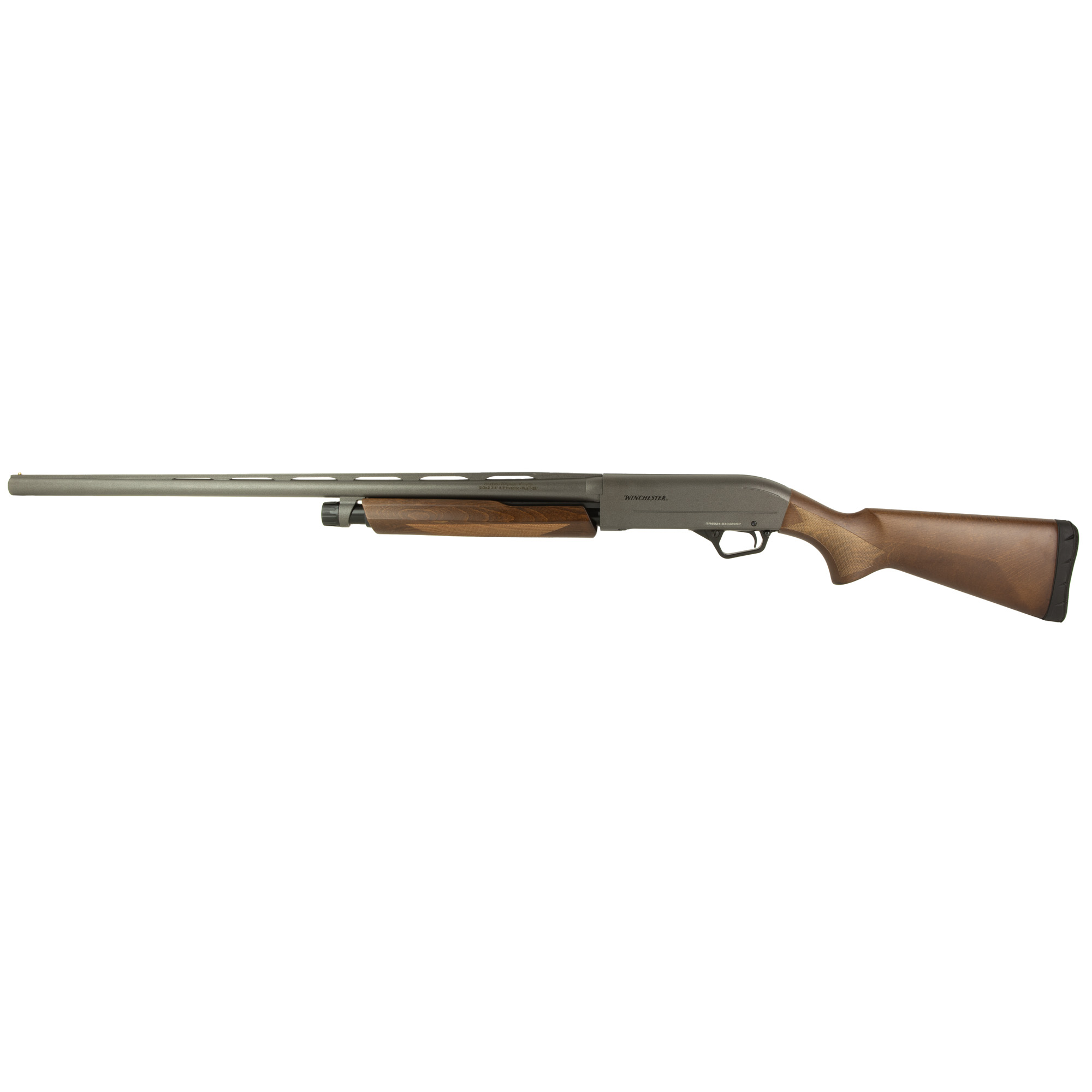 Winchester Repeating Arms 512440392 SXP Hybrid Field 12 Gauge 3” Chamber 4+1 (2.75”) 28”, Gray Barrel/Rec, Satin Hardwood Stock, TruGlo Fiber Optic Sight