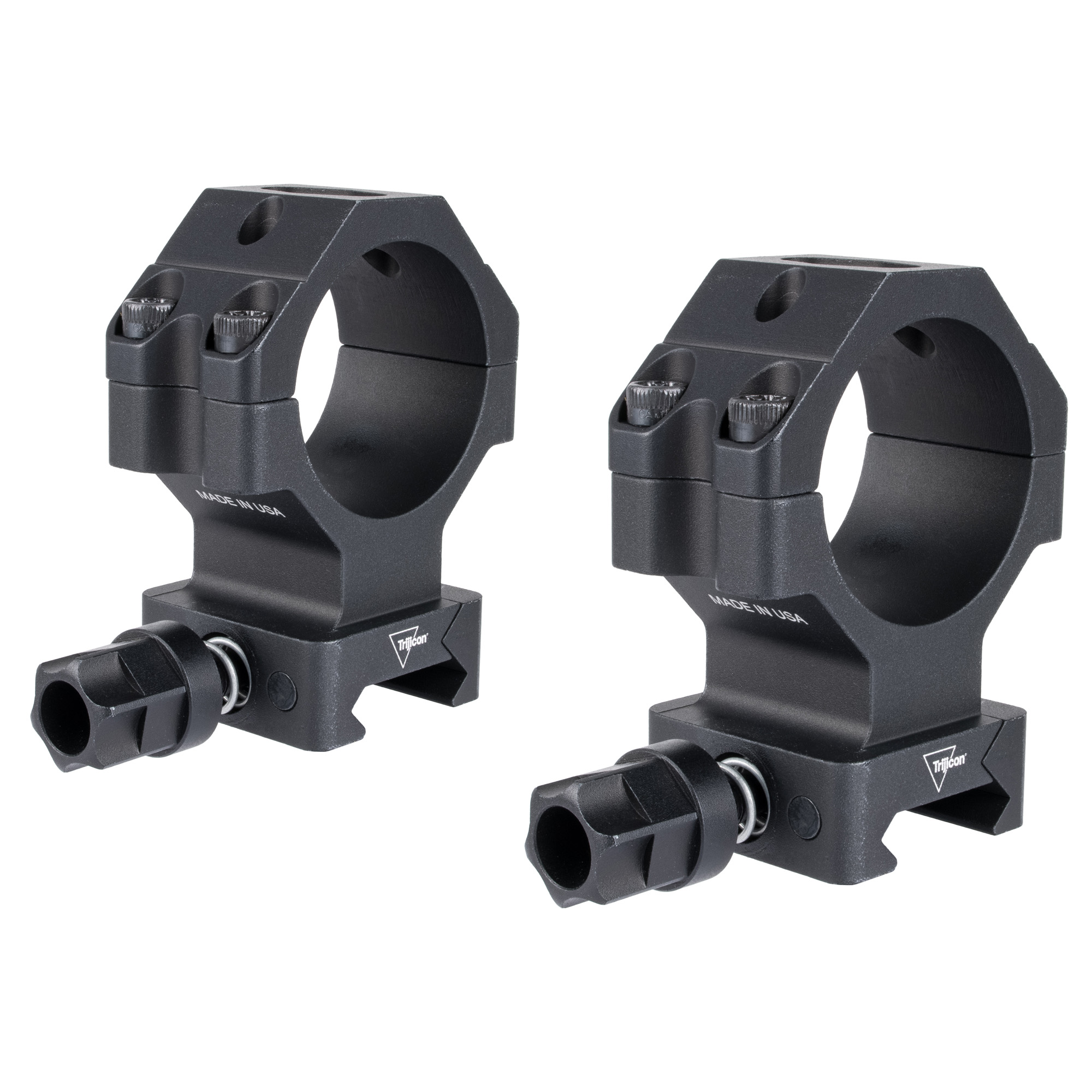 Trijicon AC22075 Scope Rings with Q-LOC Technology Matte Black 35mm Extra High