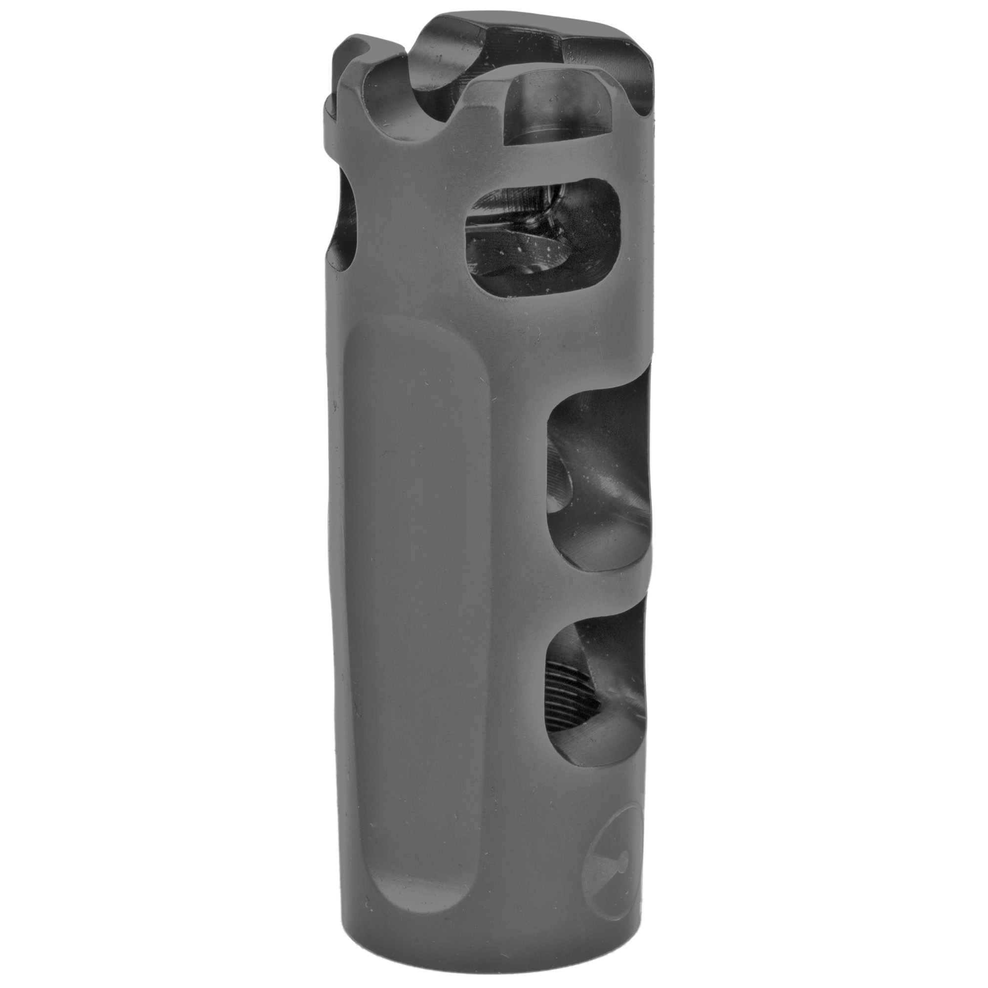 Ultradyne UD10870 Vostok Compensator Black Nitride 416R Stainless Steel with 14x1 LH Threads, 2.25” OAL & 0.80” Diameter for 7.62x39mm AK-47