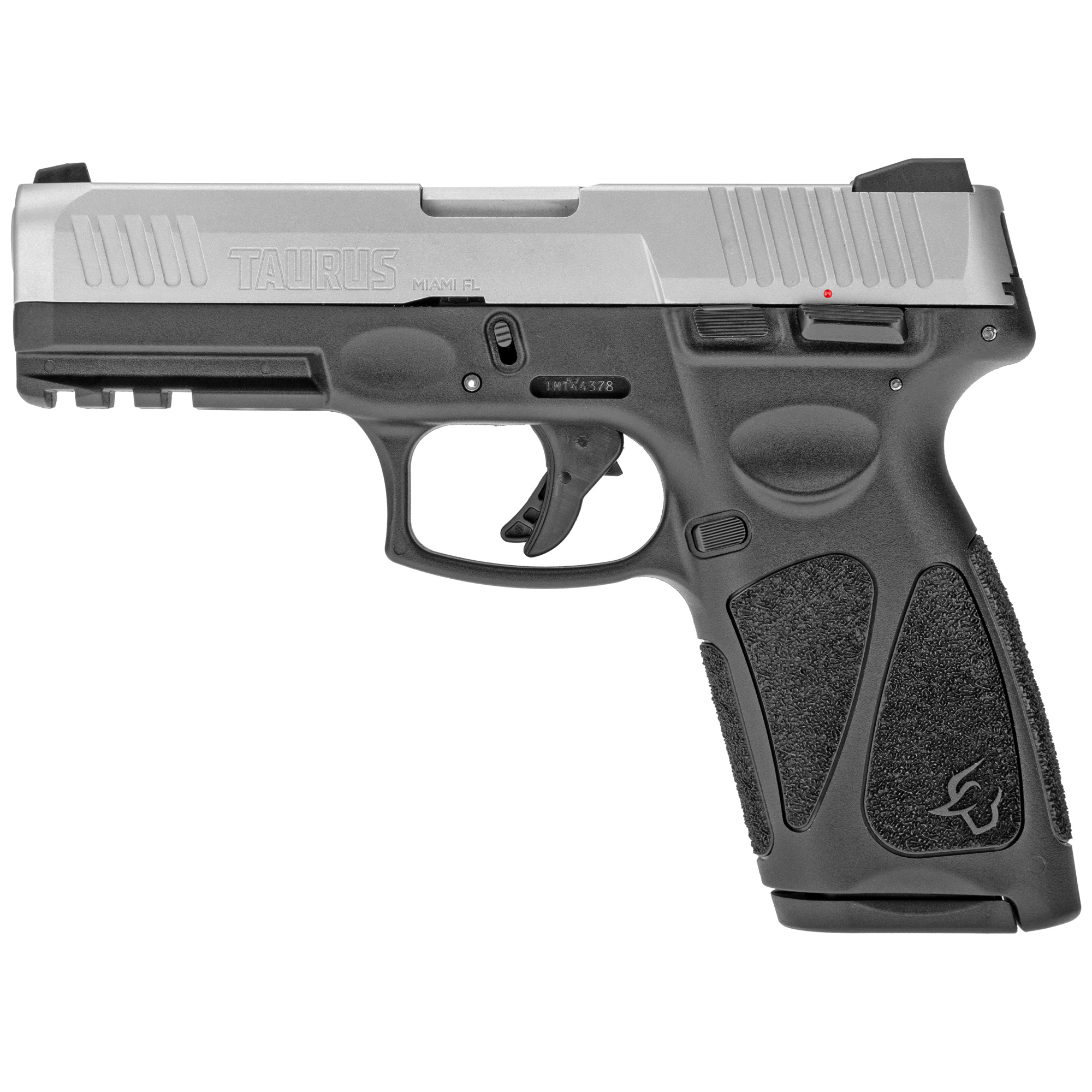 Taurus 1G3949 G3 9mm Luger 4” 17+1 Black Frame w/Rail Matte Stainless Steel Slide Black Polymer Grip