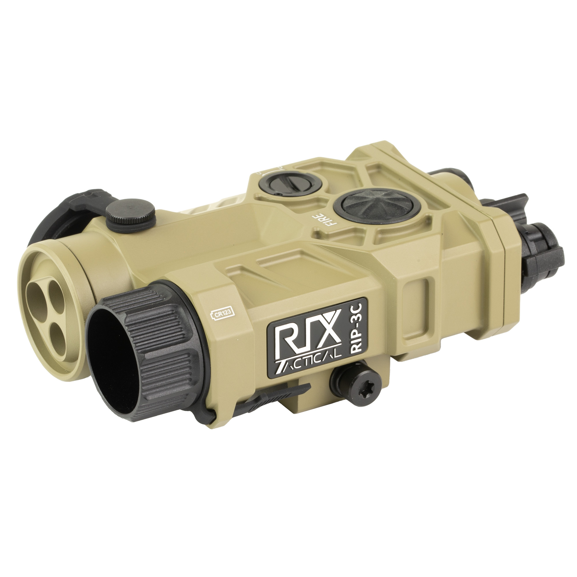 Rix Optics (visir Inc) RIP-3CBG RIP-3C Black Aluminum, Picatinny Rail Mount