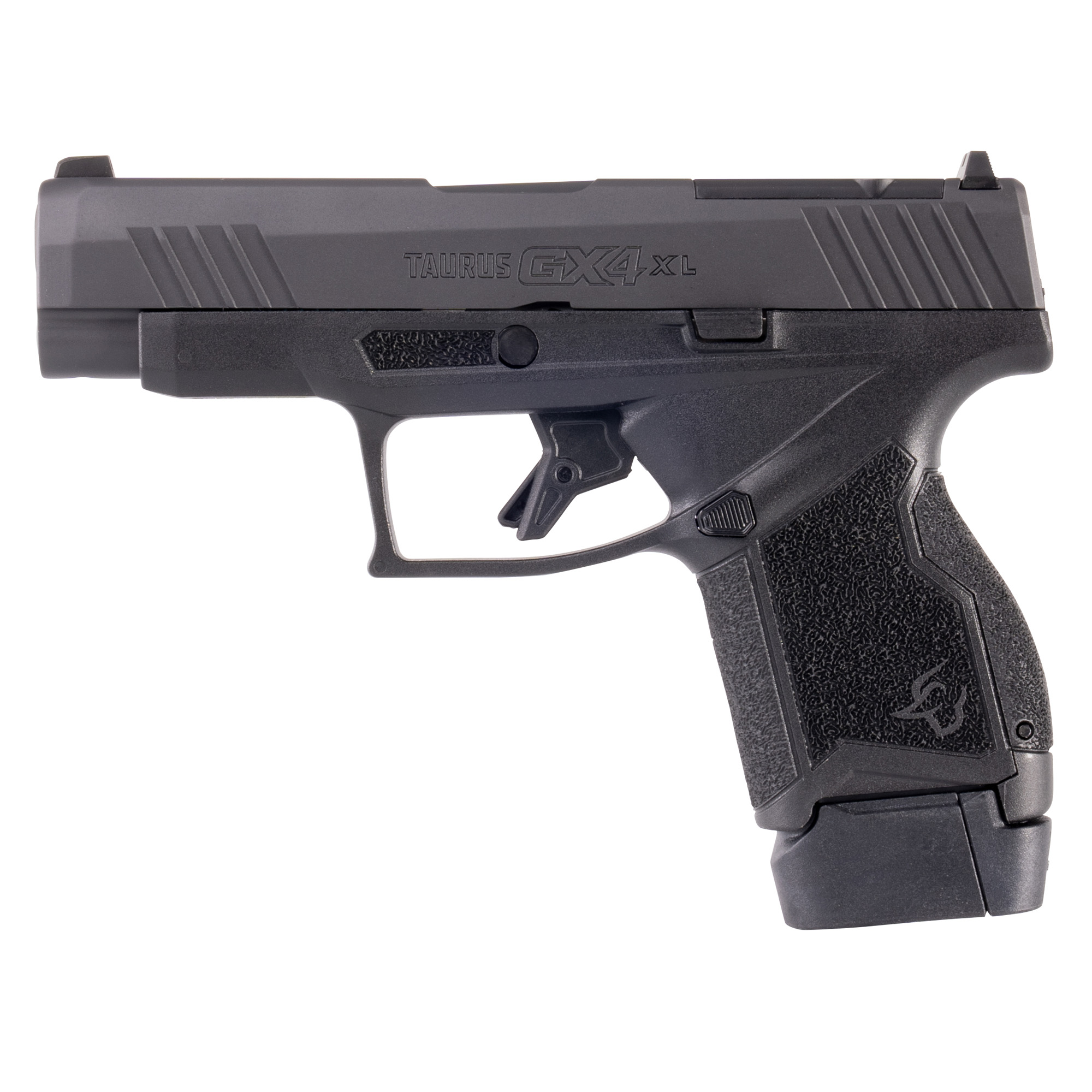 Taurus 1-GX4XLP941-10 GX4XL T.O.R.O. Micro-Compact Frame 9mm Luger 10+1 3.70” Black DLC Steel Barrel, Black Gas Nitride Optic Cut/Serrated Alloy Steel Slide, Black Polymer Frame & Grip, Right Hand
