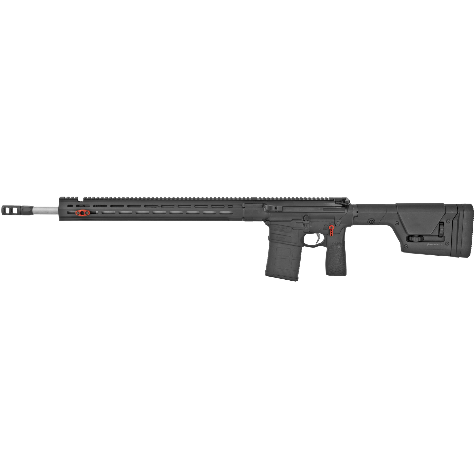 Savage Arms 22974 MSR 10 Precision 6.5 Creedmoor 20+1 22.50” Black Barrel/Rec, Matte Black Adjustable Magpul PRS Stock, Black TangoDown Battlegrip Grip