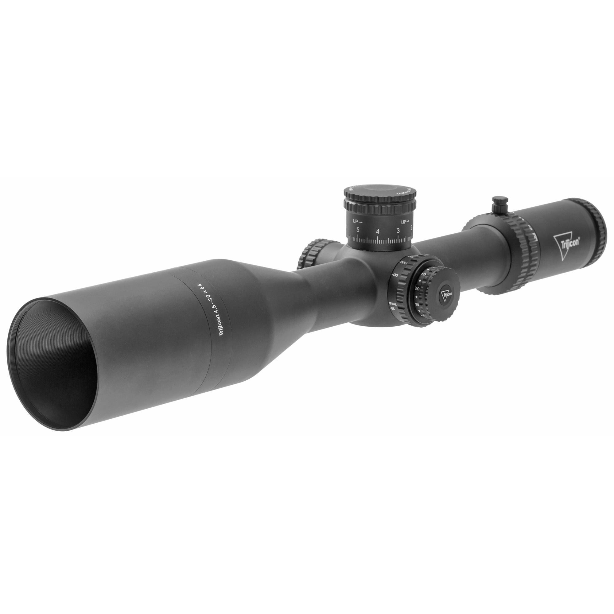 Trijicon 3000012 Tenmile Matte Black 4.5-30x56mm 34mm Tube LED Illuminated Red/Green MRAD Precision Tree Reticle