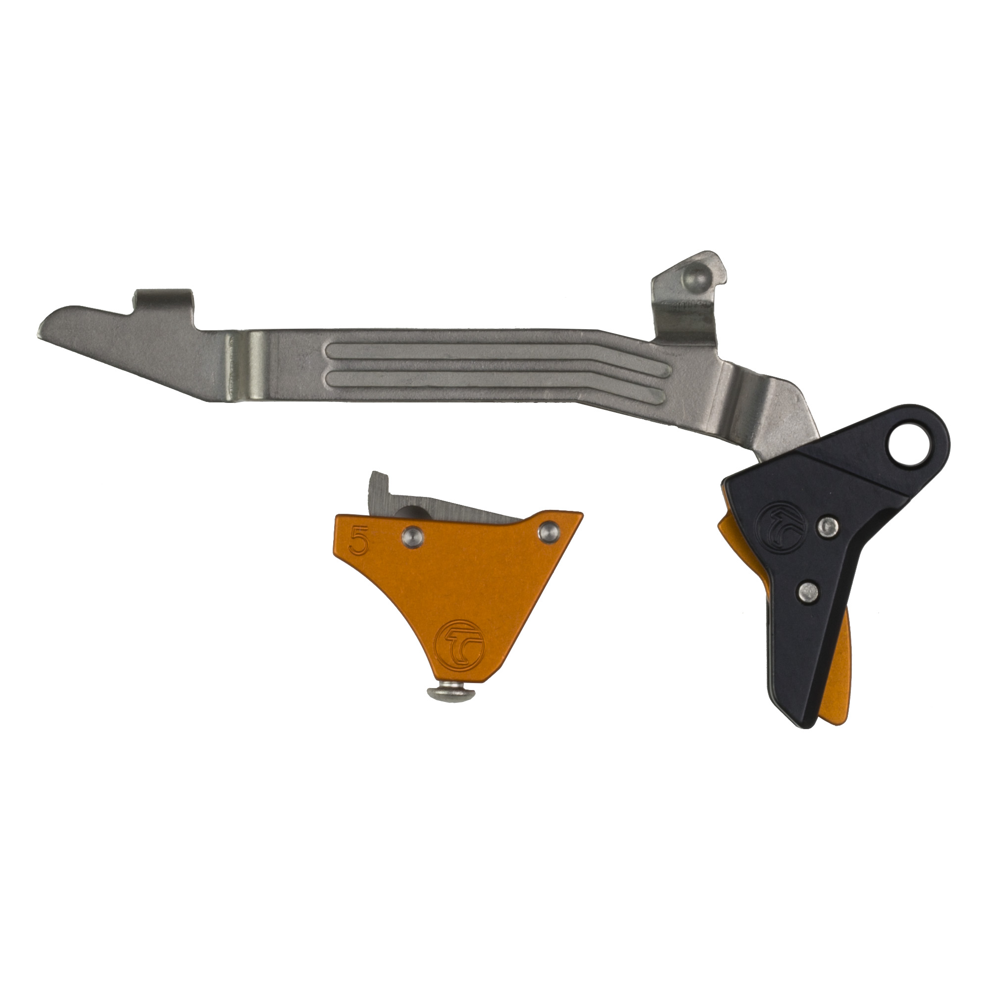 Timney Triggers ALPHAGLOCK5ORANGE Alpha Competition 9mm/40 S&W Orange Fits Glock Gen5