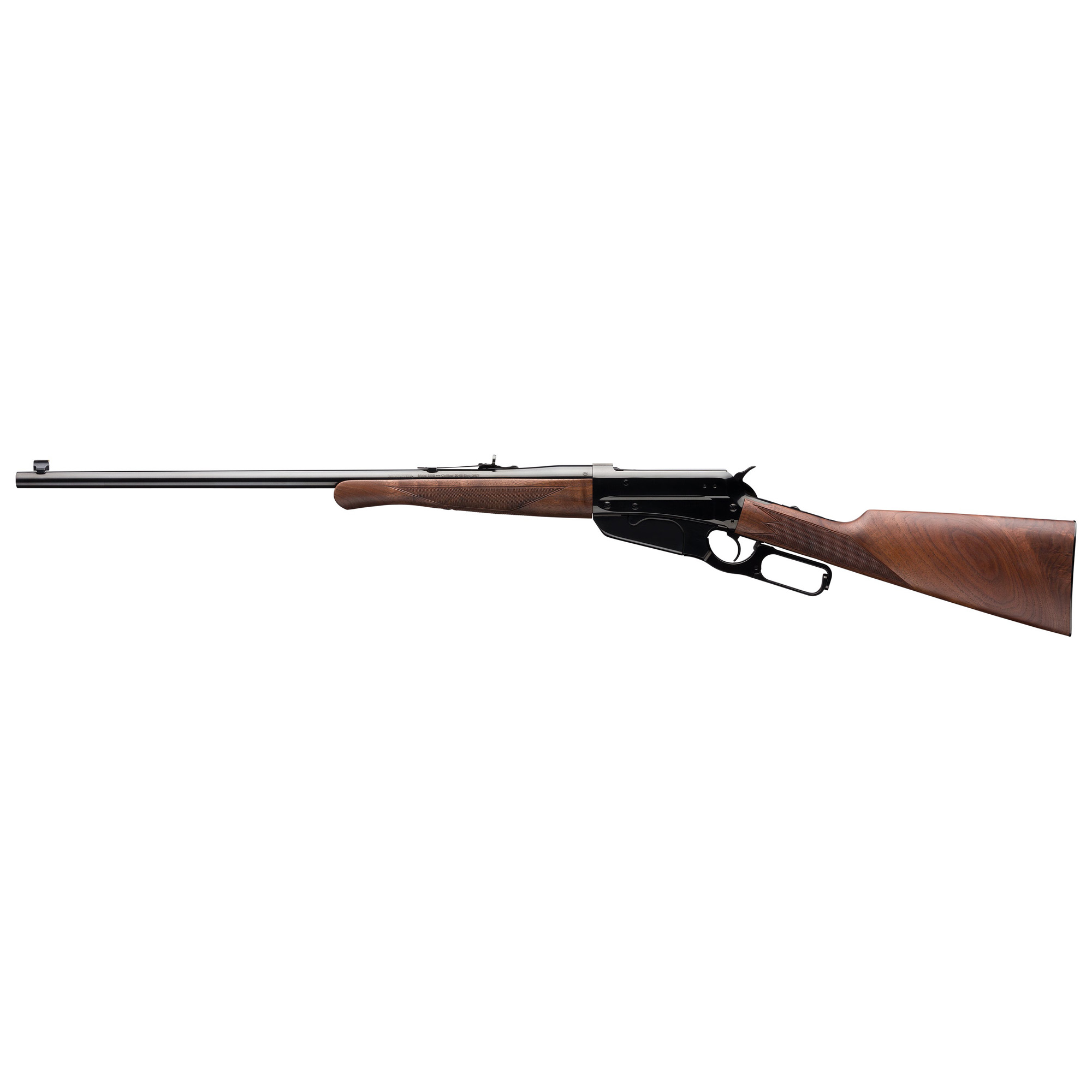Winchester Repeating Arms 534286128 Model 1895 High Grade Full Size 30-06 Springfield 4+1 24” Gloss Blued Button-Rifled Barrel, Drilled & Tapped Steel Receiver, Grade III/IV Walnut Straight Grip Stock