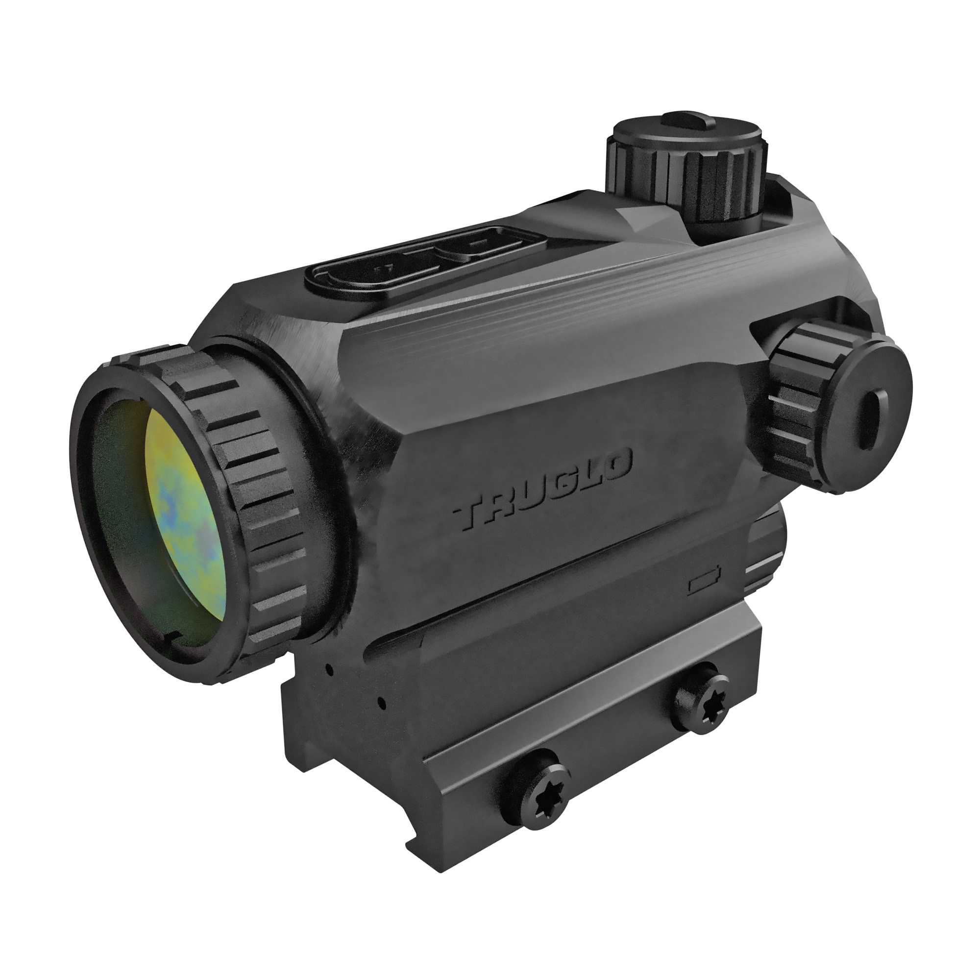 TruGlo TG8425BN Prism Black 1 x 25 mm 6 MOA Red Dot
