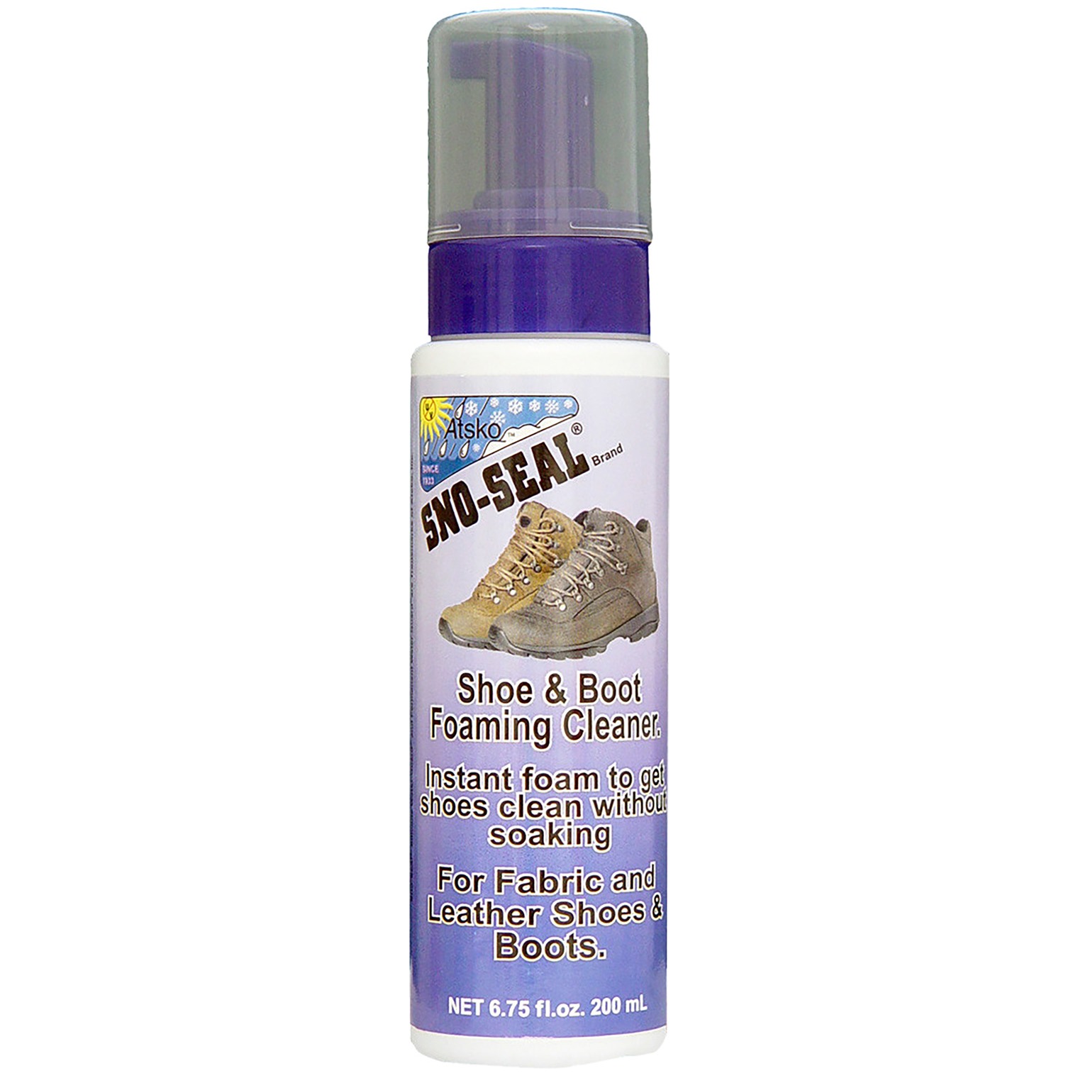 Atsko 1365 Shoe and Boot Foaming Cleaner 6.75 oz
