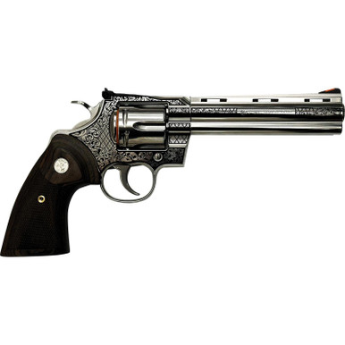 Colt Python .357 MAG 6in Brl Stainless Filigree Frame and Barrel