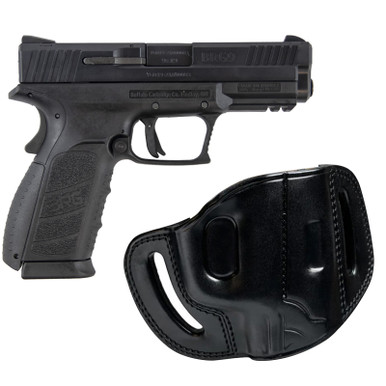 BUFFALO CARTRIDGE COMPANY BRG9 ELITE 9MM 4" BARREL - BLACK