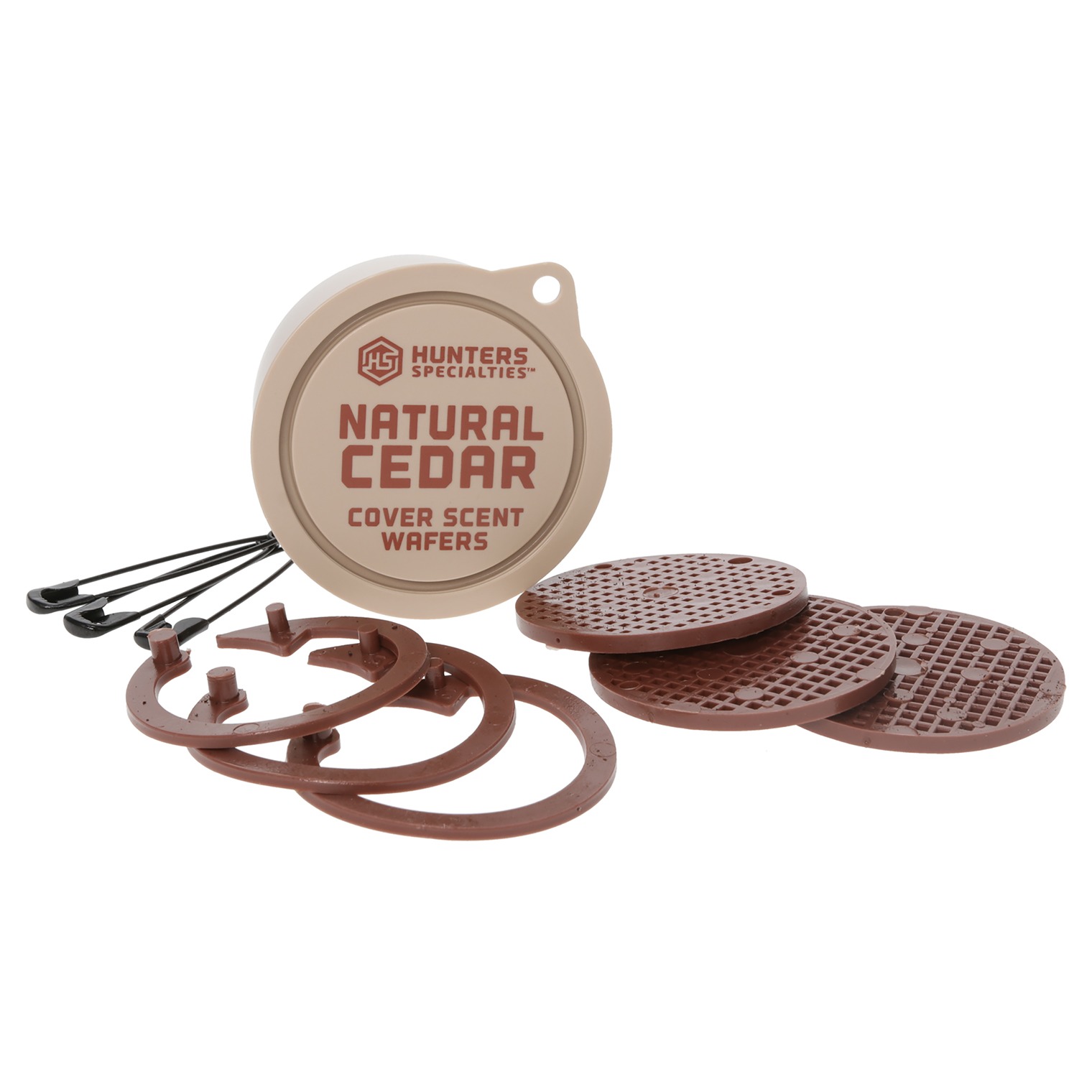 Hunters Specialties HS-01023 Scent Wafers Cover Scent Natural Cedar Scent Wafer