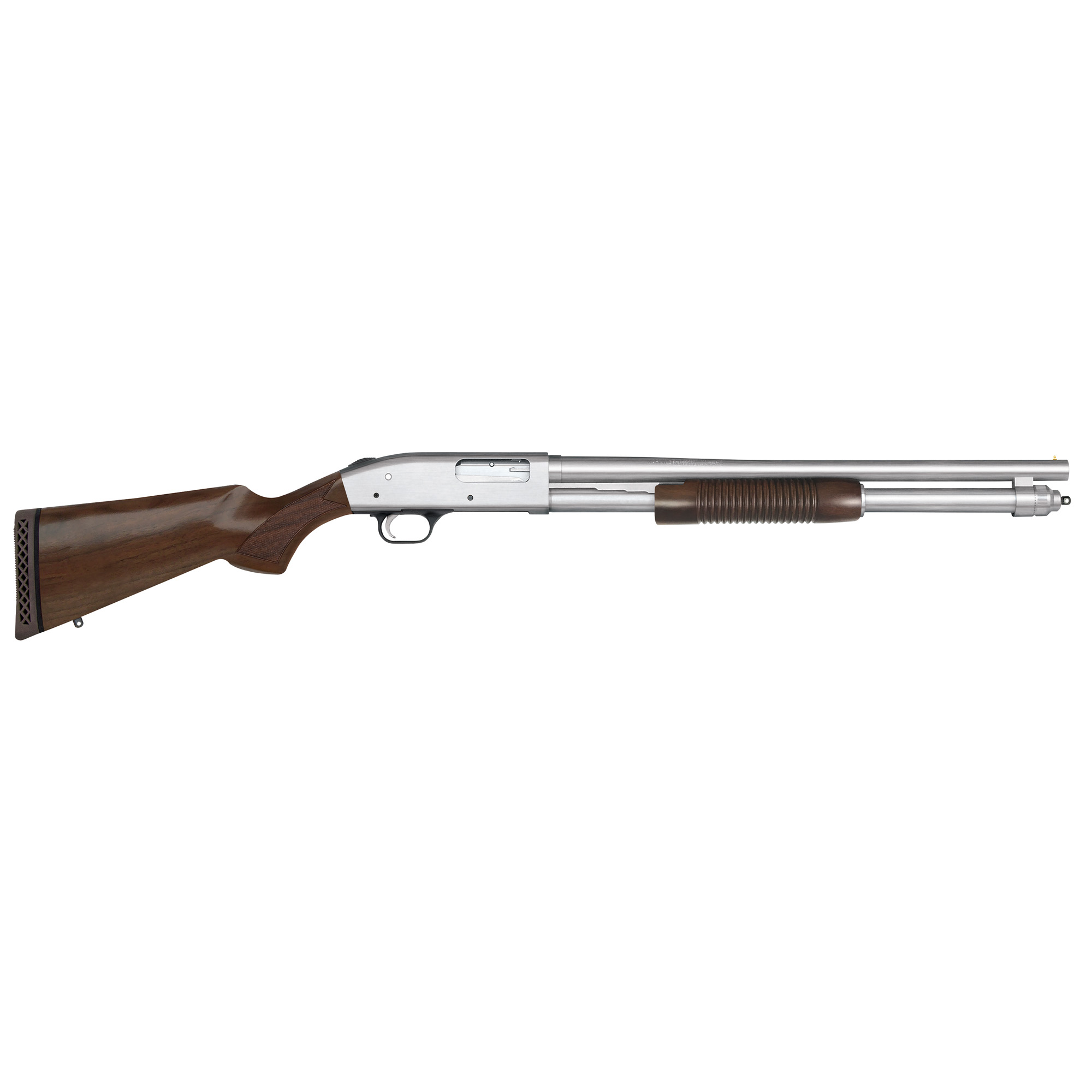 Mossberg 52149 590 Retrograde 12 Gauge 8+1 3” 20” Walnut Stock Right Hand (Full Size)