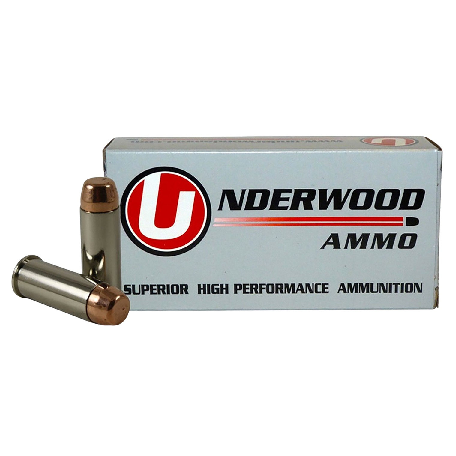 Underwood Ammo 323 44Special 245gr Full Metal Jacket Flat Nose 50 Per Box/10 Case