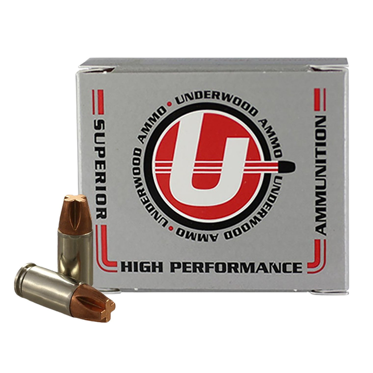 Underwood Ammo 823 Xtreme Penetrator 9mmLuger+P+ 115gr Solid Monolithic 20 Per Box/10 Case