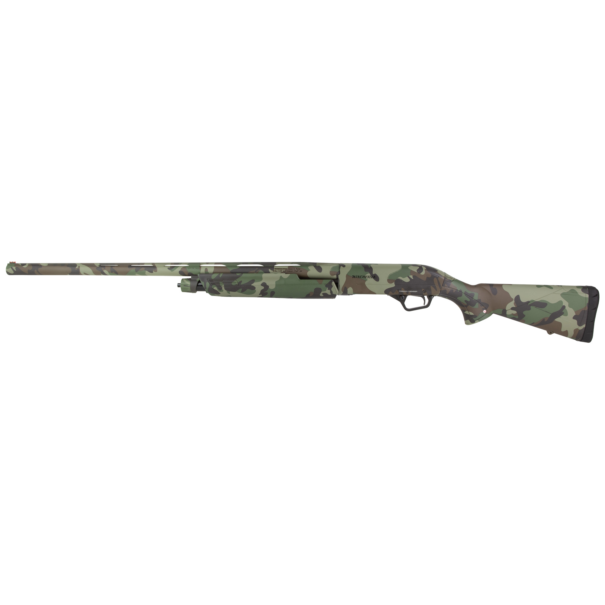 Winchester Repeating Arms 512433392 SXP Waterfowl Hunter 12 Gauge 28” 4+1 (2.75”) 3” Chamber, Woodland Camo, TruGlo Fiber Optic Sight, Includes 3 Invector-Plus Chokes