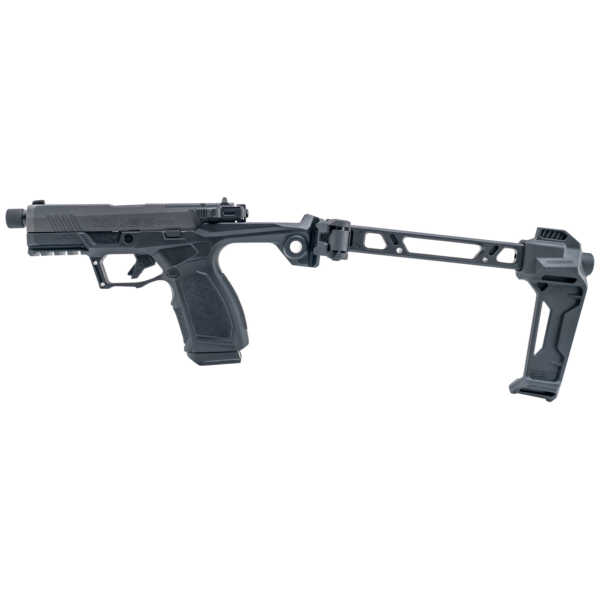 Taurus 1-GX4CRP941-SIWB GX4 Compact Frame 9mm Luger 15+1 3.70” Stainless Steel Barrel, Alloy Steel Optic Ready/Serrated Slide, Stainless Steel Frame