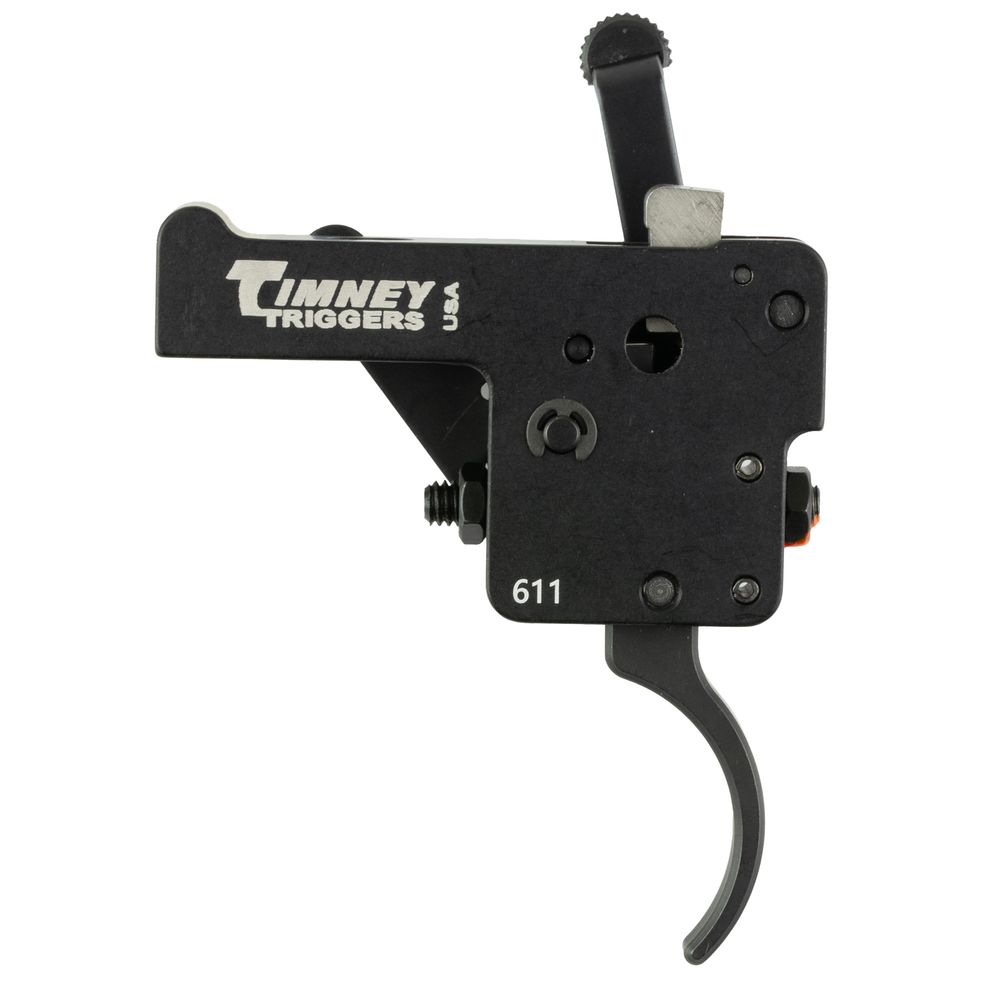 Timney Triggers 611 Replacement Trigger Curved Trigger with 3 lbs Draw Weight for Weatherby Vanguard 1500