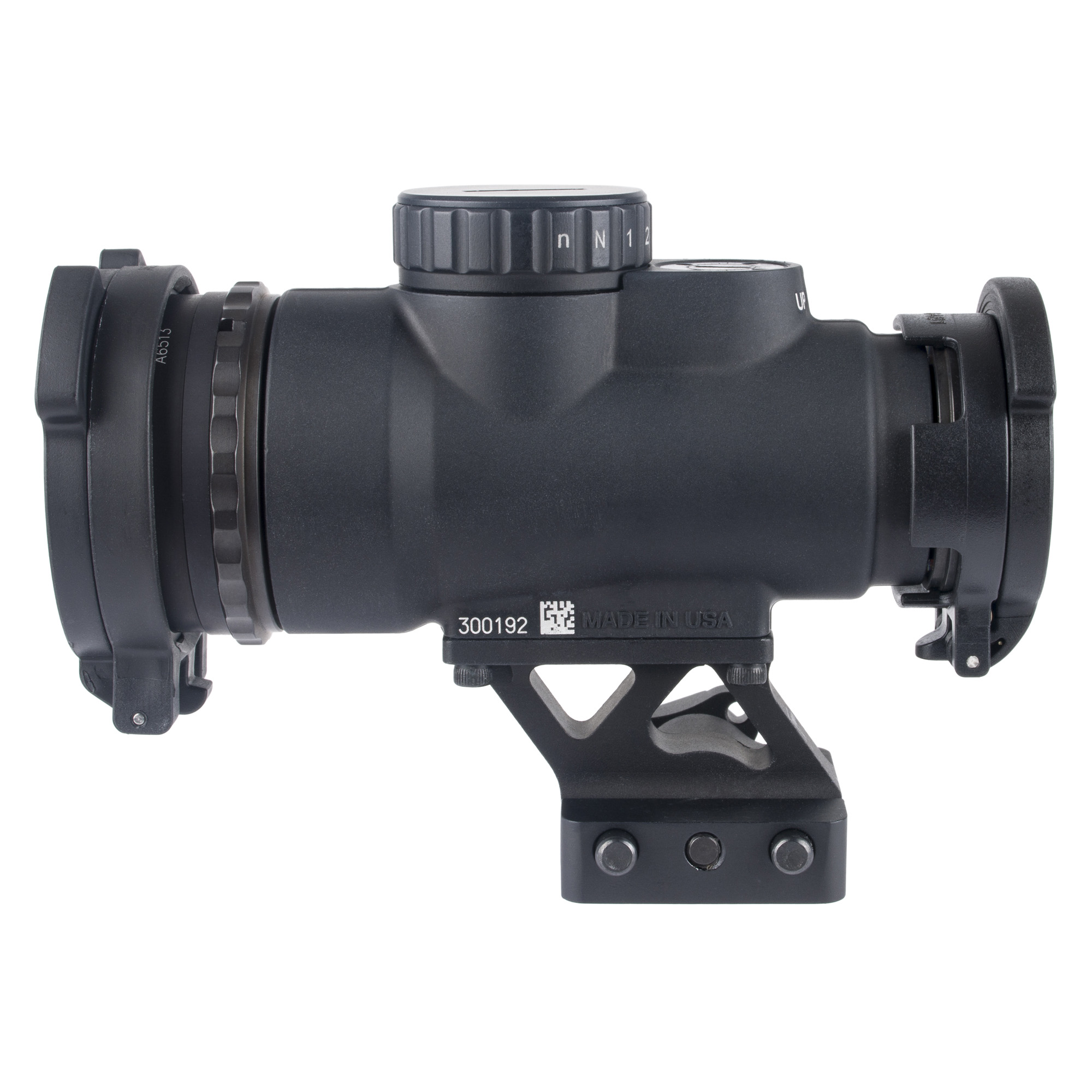 Trijicon 2200354 MRO SD Patrol Black 1x 25mm 2 MOA Red Dot Reticle 1/3 Co-Witness Quick Release Mount w/ Q-LOC Technology