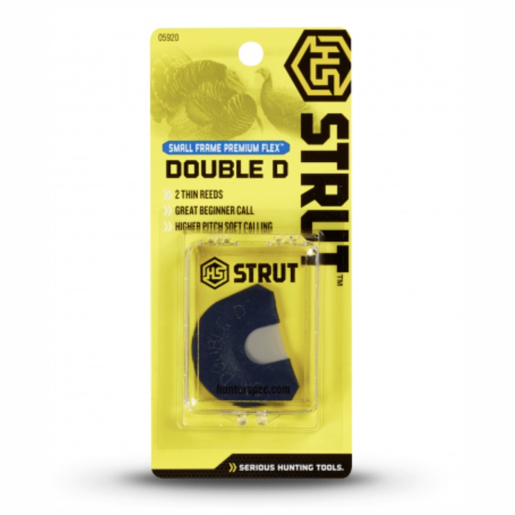 HS STRUT TURKEY CALL DIAPHRAGM PREM FLEX DOUBLE D SMALL FRAME