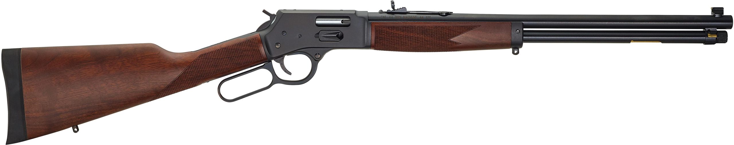 Henry Big Boy Steel Lever Action Rifle H012GM, 357 Magnum / 38 Special, 20", Walnut Stock, Black Finish, 10 Rds