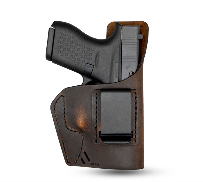 Versacarry Element Holster, Inside The Waistband, Brown, Size 1 (32101)