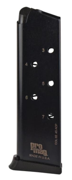 ProMag Magazine for Colt Government 45 ACP 7rds Blue