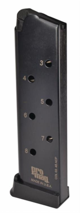 ProMag Magazine for Colt Government 45 ACP 8rds Blue