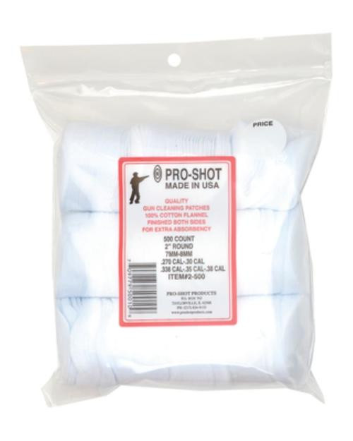 Pro-Shot Products Patches, .270-.38 Cal