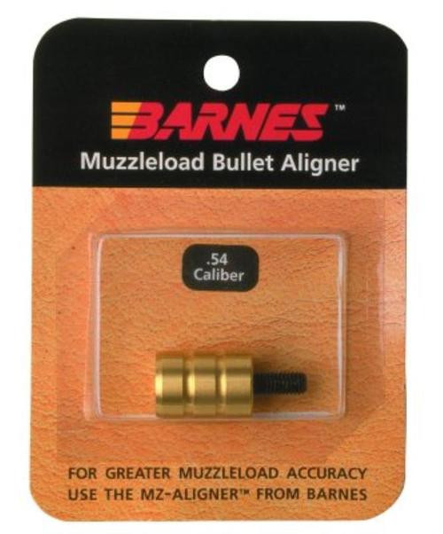 Barnes 05400 Muzzleloader Alignment Tool .54 Cal Brass