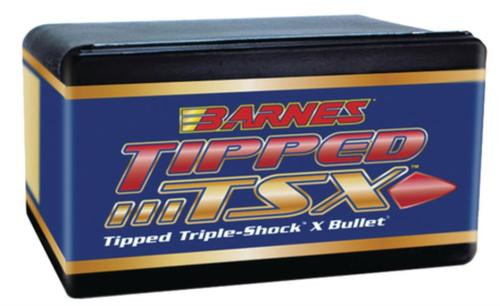 Barnes TTIPPED TSX, .277 Diameter, 27 Caliber, 130gr, Ballistic Tip Boat Tail, California Certified Nonlead, 50 Count, NOT AMMO THESE ARE RELOADING BULLETS