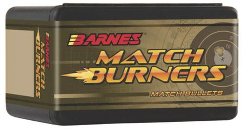 Barnes Match Burner Reloading Bullets 30 Caliber .308 Diameter 175gr, Boattail Match, 100rd Box,NOT AMMO THESE ARE RELOADING BULLETS