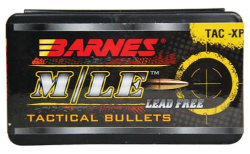 Barnes Tac-Xp Pistol Bullets Lead Free 45 ACP/.45 Gap Caliber, .451 Diameter, 160gr, 40rd Box, Flat Base, NOT AMMO THESE ARE RELOADING BULLETS