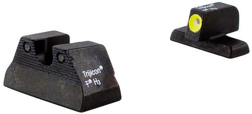 Trijicon Tritium H&K HK USP Green Front/Rear Yellow Front Outline