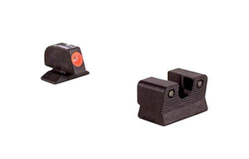 Trijicon HD NS Beretta 92A1/96A1 F/R Green Tritium Orange Front Outline