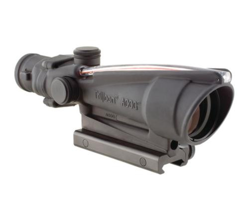 Trijicon ACOG Dual Illumination 3.5x35mm Scope With TA51 Mount Red Horseshoe/Dot .223 Ballistic Reticle Black