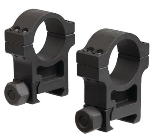 Trijicon AccuPoint Extra-High Aluminum Rings Hard Coat Black One Inch