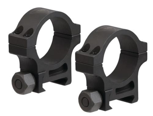 Trijicon AccuPoint Standard Steel Rings Parkerized 30mm