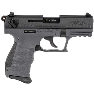 Waltherarms P22Q .22 LR Pistol, Tungsten Gray - 5120765