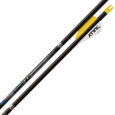 EASTON ARROW SONIC 6.0 300 W/2" BULLY VANES 6-PACK