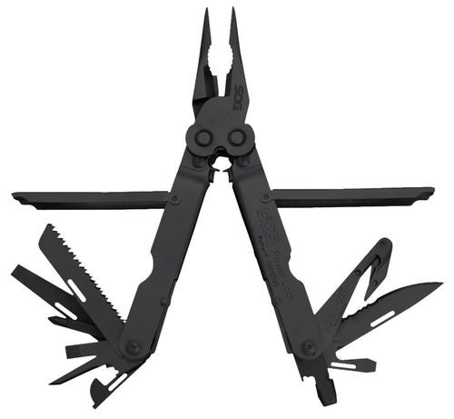 SOG PowerLock EOD, V-Cutter - Black Oxide - Nylon Sheath