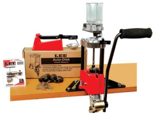 Lee Cast Iron Deluxe Turret Press 4 Hole, Auto Index Reload Kit