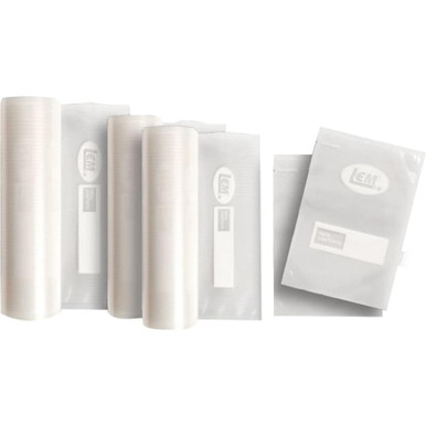 LEM MaxVac Vacuum Sealer Roll & Bag Combo Pack