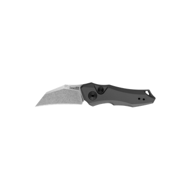 Kershaw Launch 10 AUTO Folding Knife - 1.9" CPM-154 Hawkbill Blade, Dark Gray Anodized Handles - 7350