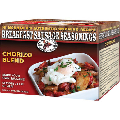 Hi Mountain Chorizo Breakfast Sausage Seasoning 8 oz