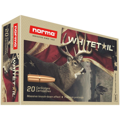 Norma Whitetail .30-06 Springfield Brass Cased 150GR 20 Rounds
