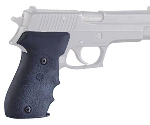 Hogue Sig Sauer P220 Rubber Grip, Finger Grooves Black